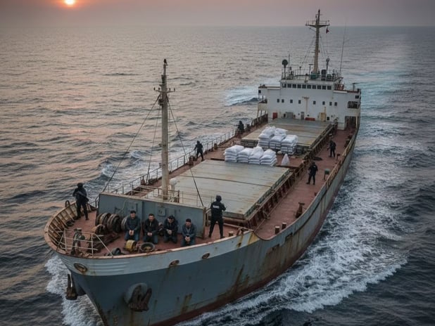 Okyanusta uyuşturucu gemisi: 4 Türk mürettebat yakalandı 