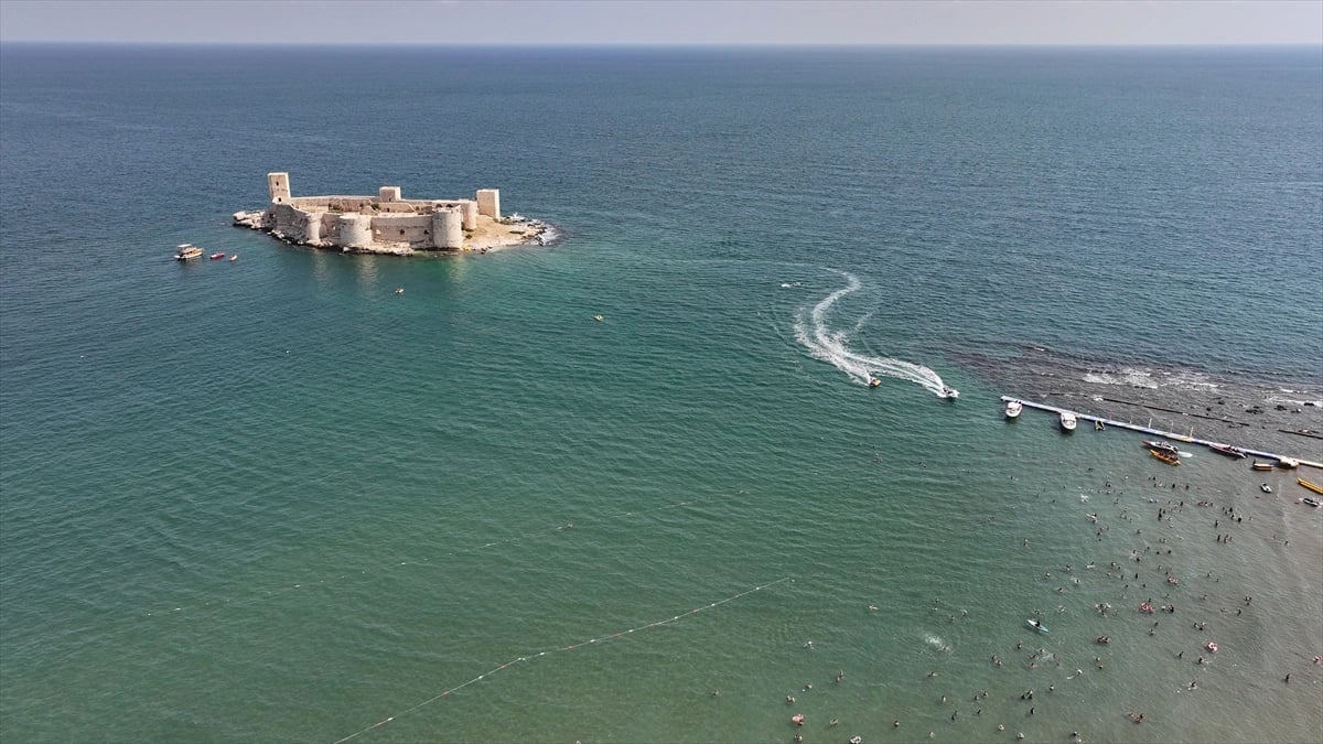 Kızkalesi'nde turizmcilerin yüzünü güldüren sonuç