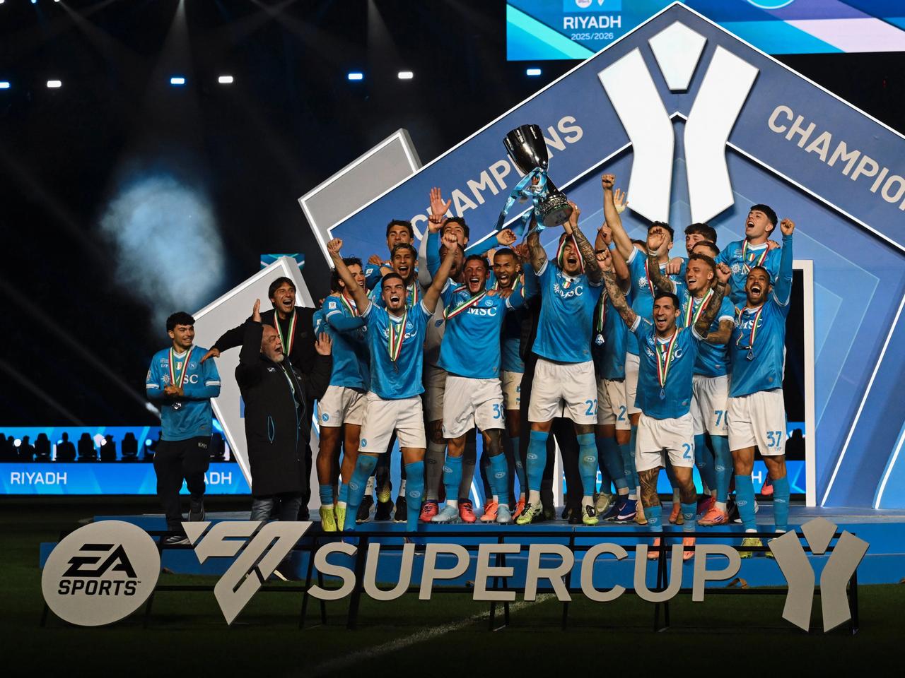 İtalya Süper Kupası’nda şampiyon Napoli