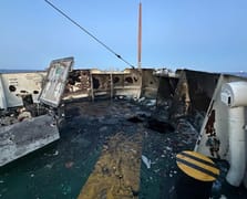 Vurulan yardım gemisindeki Türkler ülkeye döndü