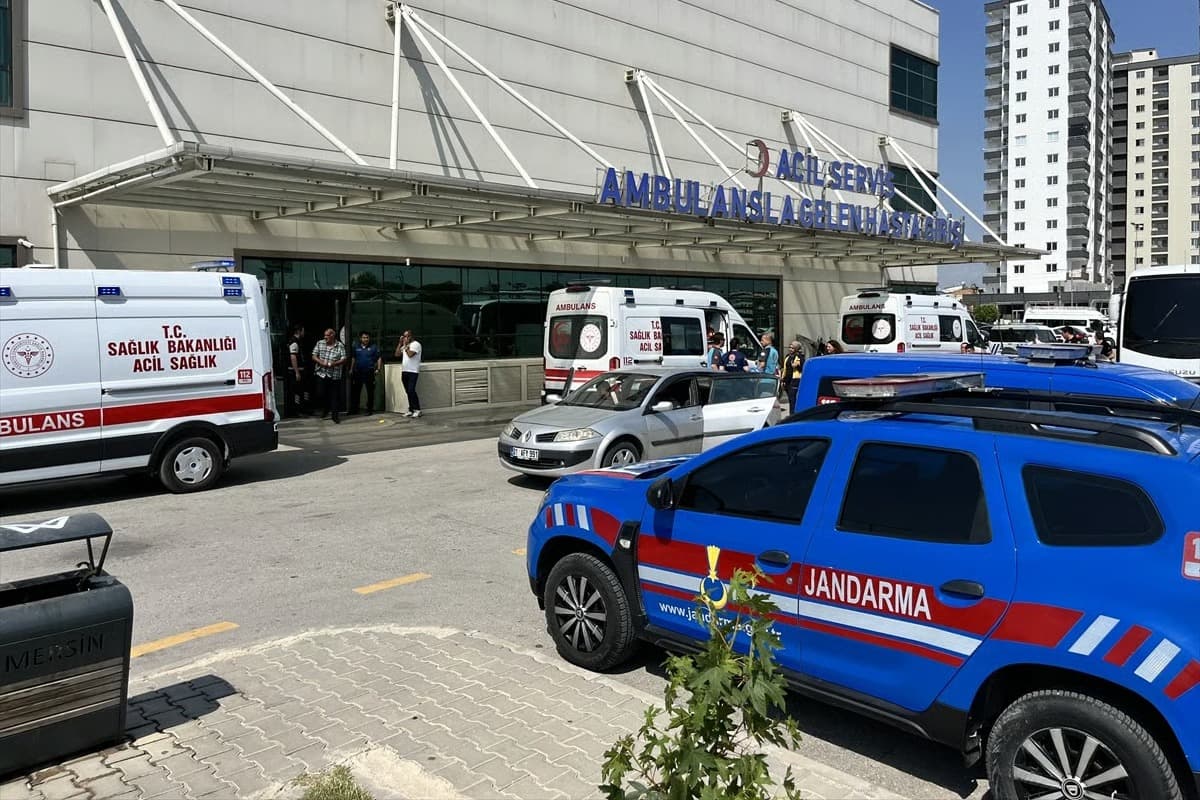 Mersin'de ortalığı kana buladı
