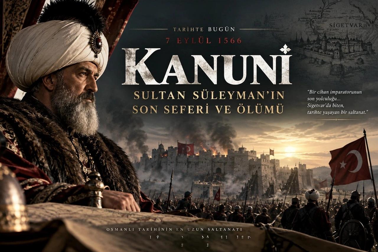 7 Eylül 1566: Kanuni Sultan Süleyman’ın Son Seferi ve Ölümü