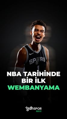 NBA tarihinde bir ilk: Victor Wembanyama