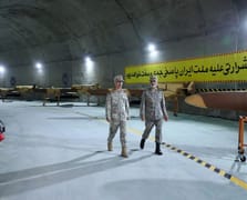 İran, yer altı İHA üssünün görüntülerini paylaştı