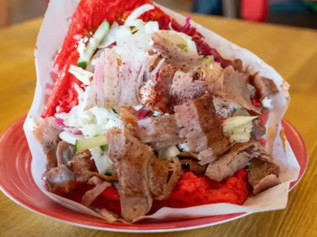 Almanya'da çilekli döner çılgınlığı