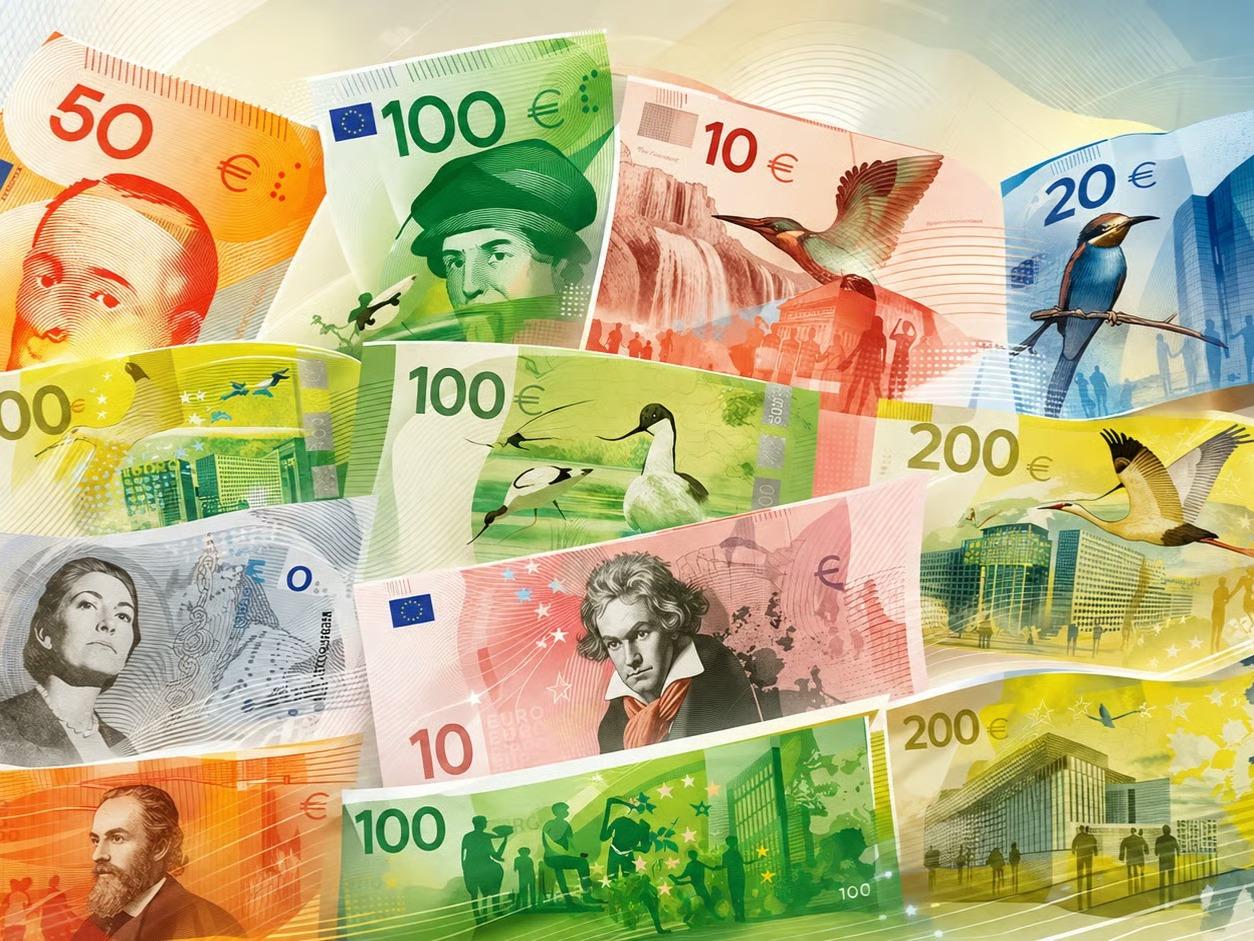 Euro banknotları değişiyor! Seçenekler belli oldu