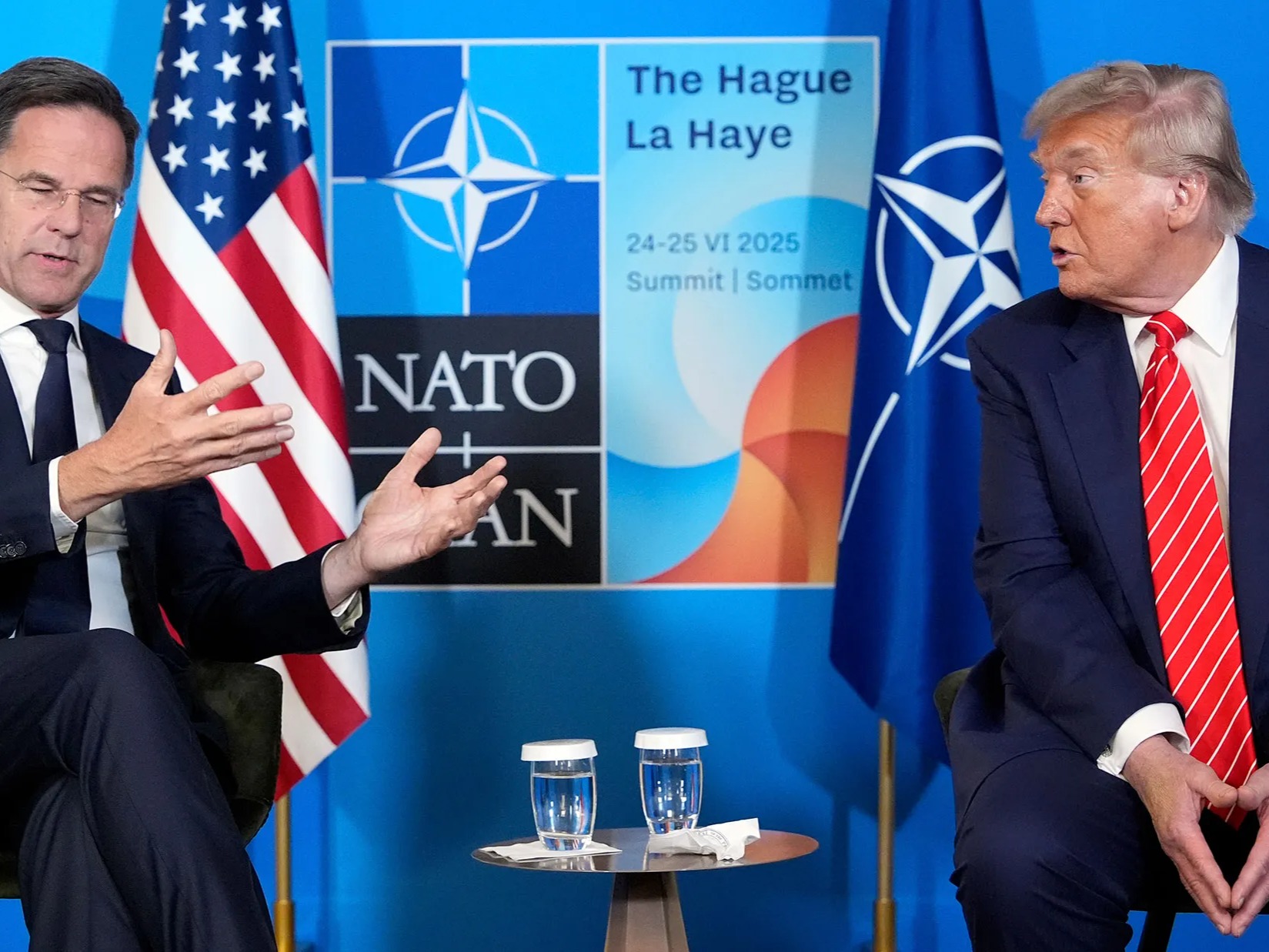 Trump Says U.S. ‘With NATO All the Way’