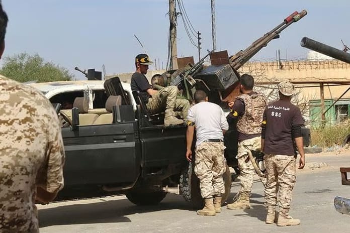 Libya'nın başkentinde yoğun çatışmalar yaşandı