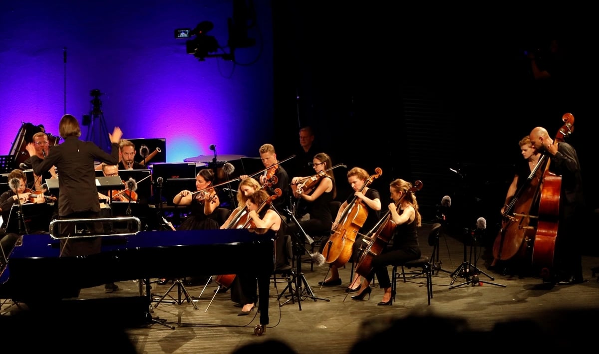 Covent Garden Sinfonietta repertuvarını Bodrum'da seslendirdi