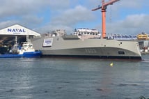 Naval Group, Yunan Donanması için üçüncü FDI fırkateyni HS Formion’u denize indirdi