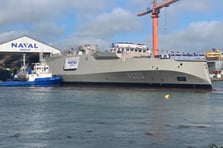 Naval Group, Yunan Donanması için üçüncü FDI fırkateyni HS Formion’u denize indirdi