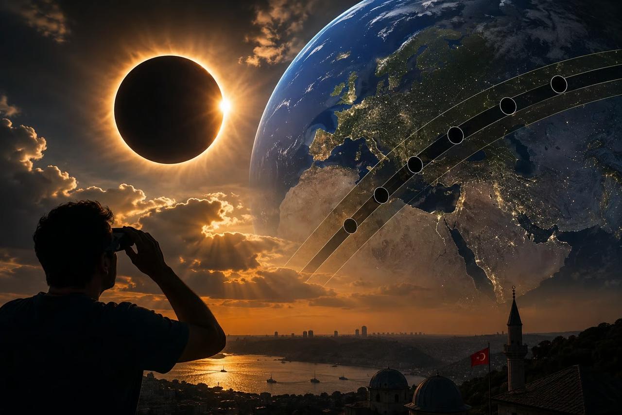 12 Ağustos Güneş tutulmasının saati belli oldu!
