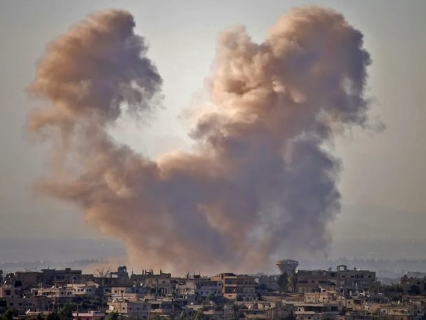 Süveyda kırsalına hava saldırısı düzenlendi