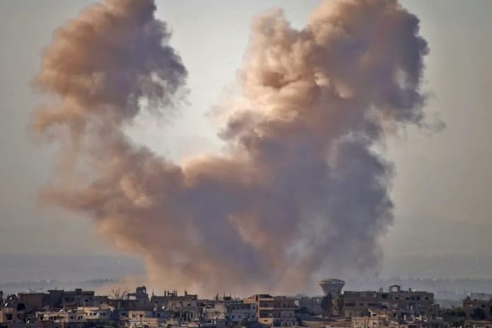 Süveyda kırsalına hava saldırısı düzenlendi