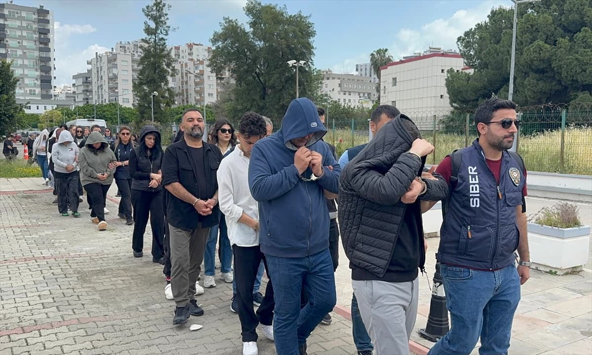 Yasa dışı bahis ve dolandırıcılık operasyonunda 154 şüpheli adliyeye sevk edildi
