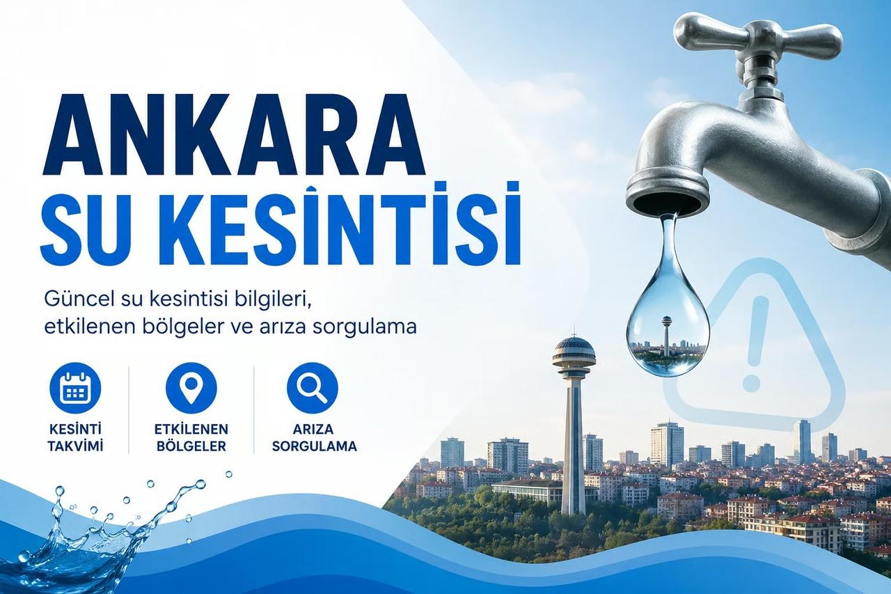 ASKİ su kesintileri listesi | 4 Haziran