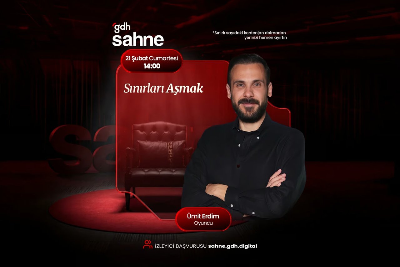 Oyuncu Ümit Erdim gdh Sahne’de!
