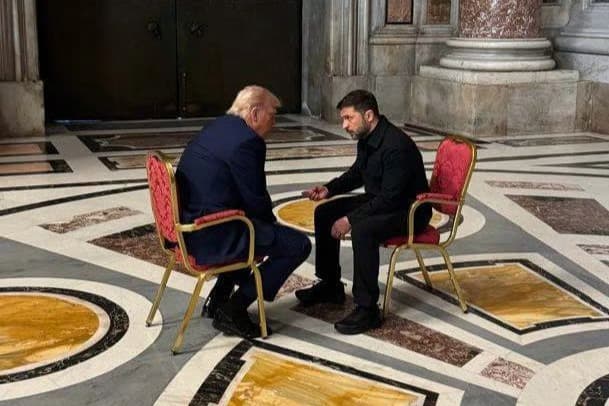 Zelenskiy'den Trump görüşmesine övgü: Vatikan'da ortak paydada buluştuk