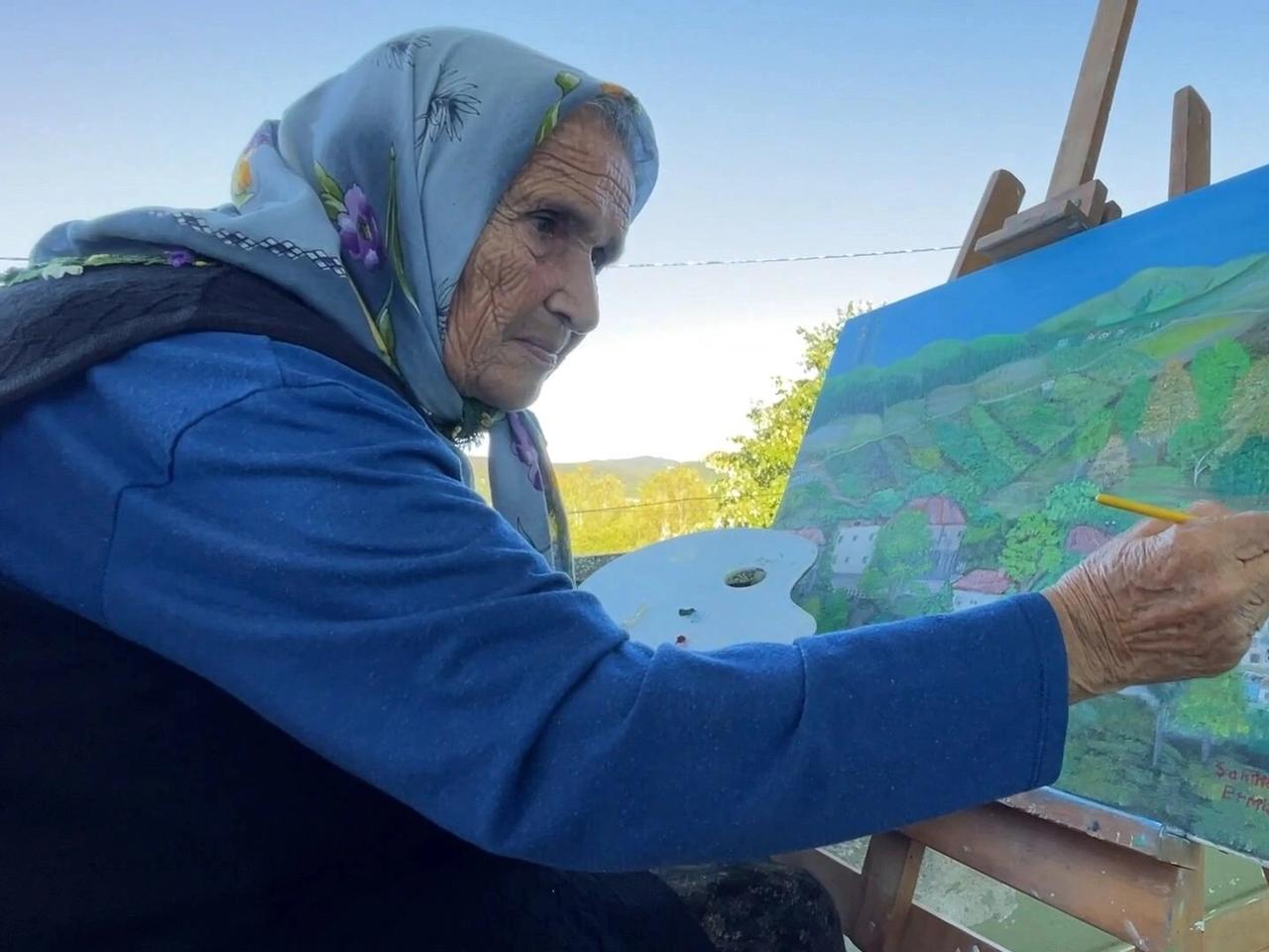 Bob Ross ilhamıyla 22 yıldır resim yapıyor