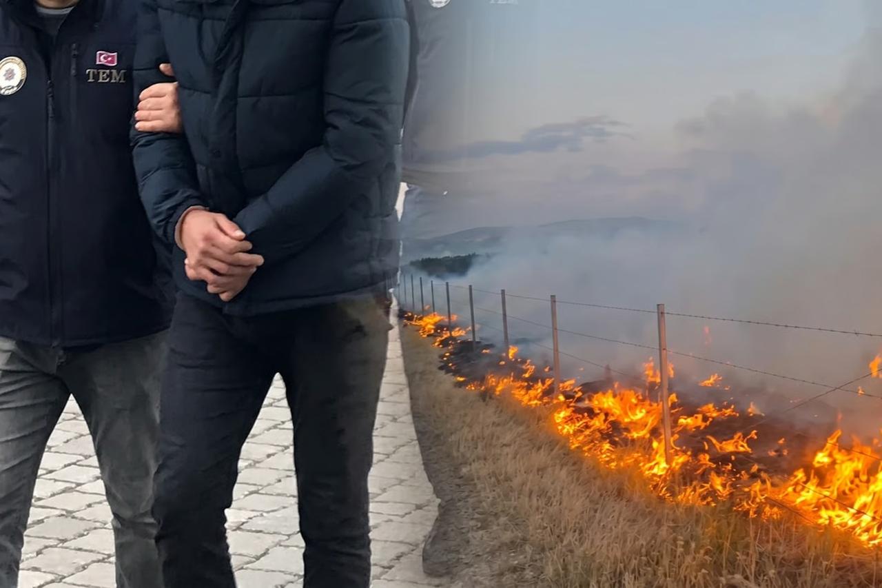 Ankara'da yangın çıkaran şüpheli tutuklandı