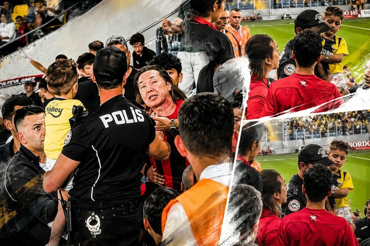 Gençlerbirliği-Fenerbahçe maçında tepki çeken olay