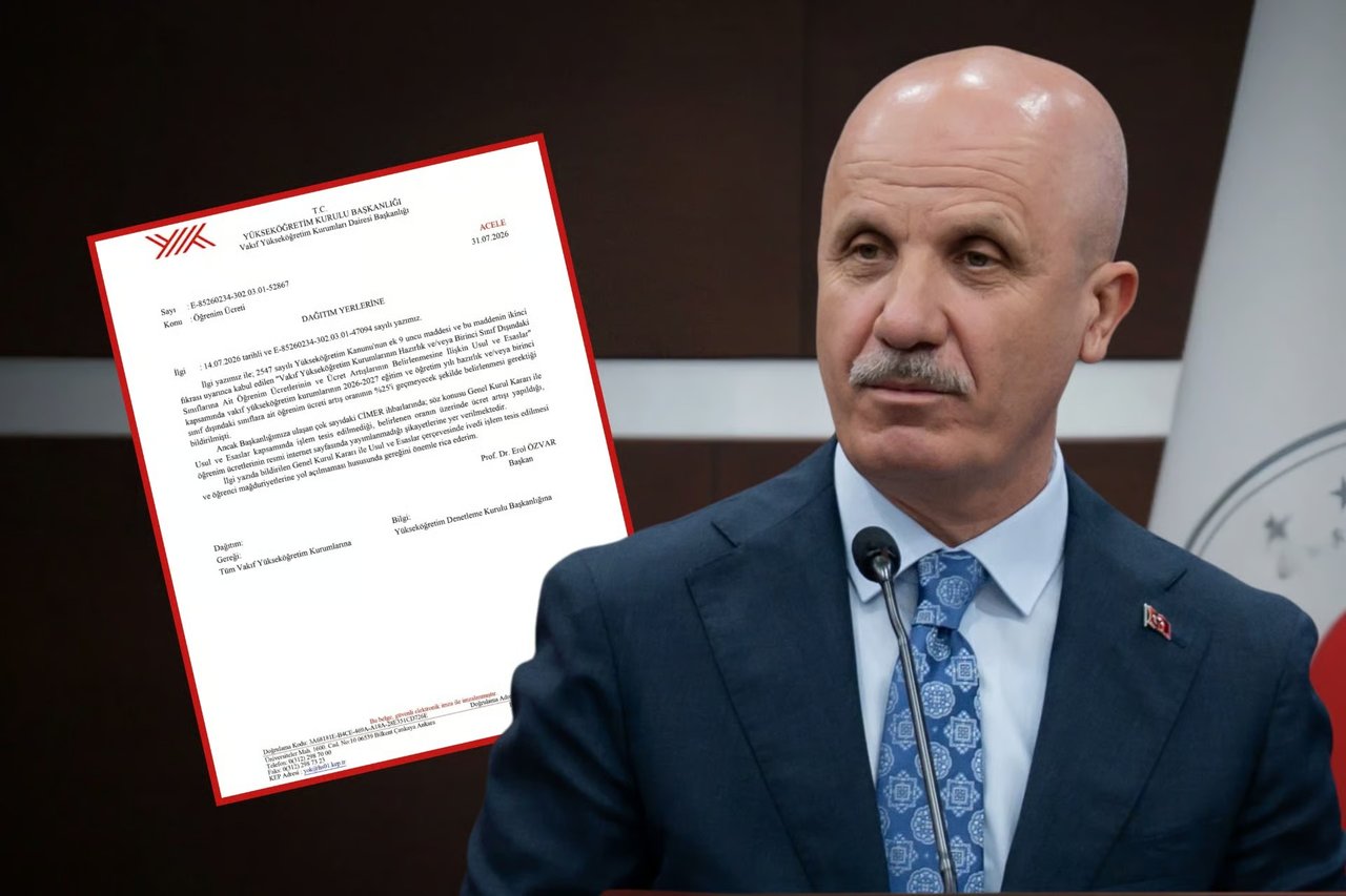 YÖK'ten vakıf üniversitelerine zam uyarısı