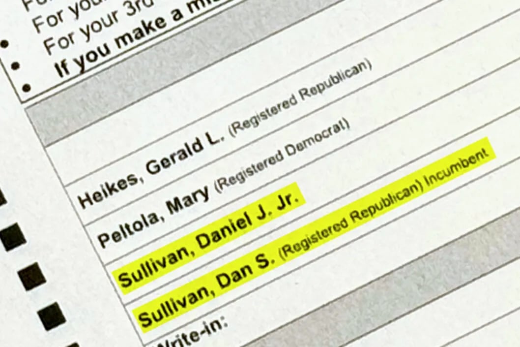 Democrats Recruited Second Dan Sullivan to Confuse Alaska Voters: Report