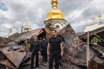 Massive Barrage Targets Kyiv's UNESCO Site, 11 Killed