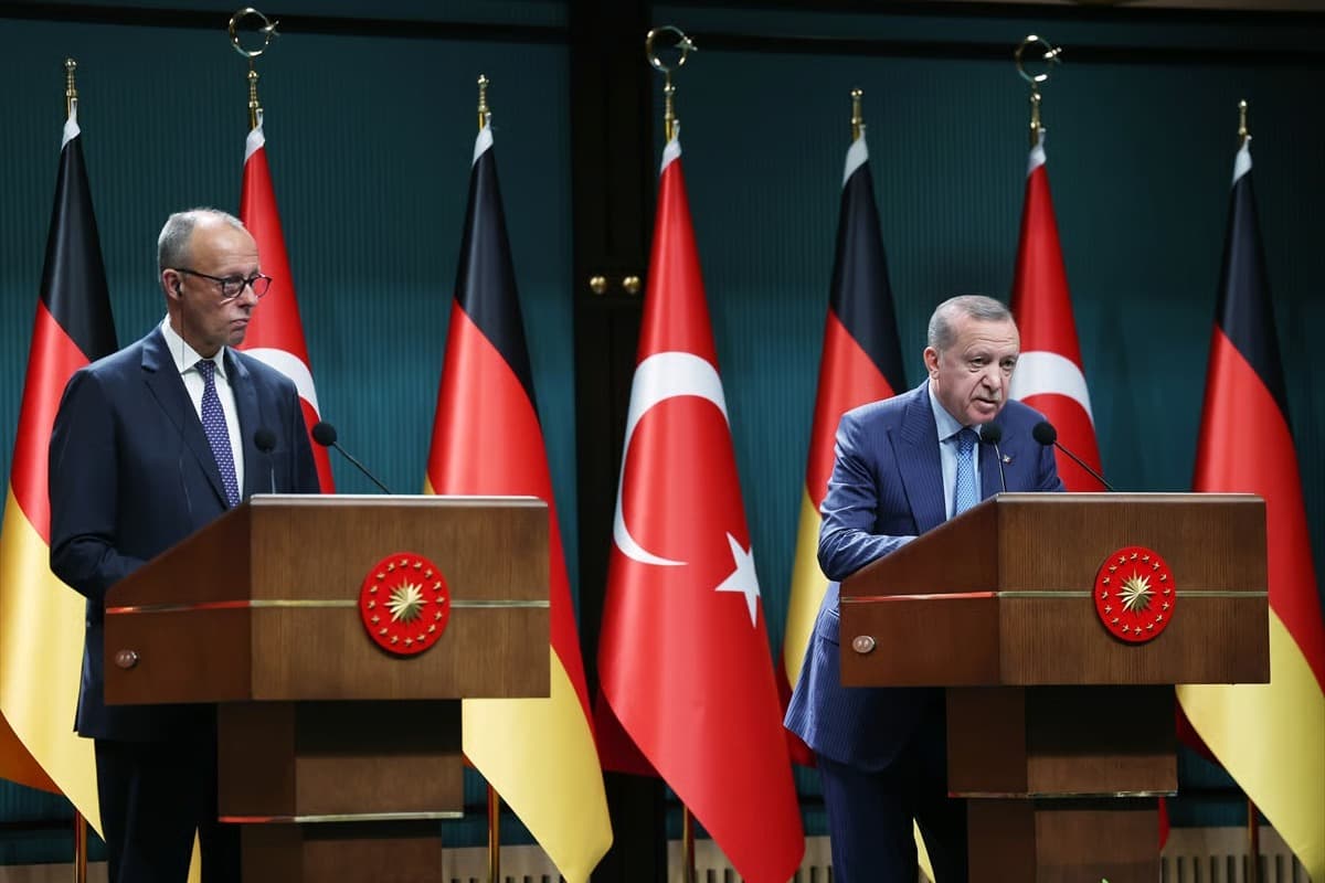 Basın toplantısında Gazze ve Kophenag kriterleri tartışması
