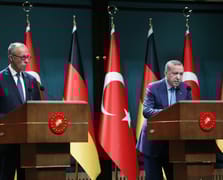 Basın toplantısında Gazze ve Kophenag kriterleri tartışması