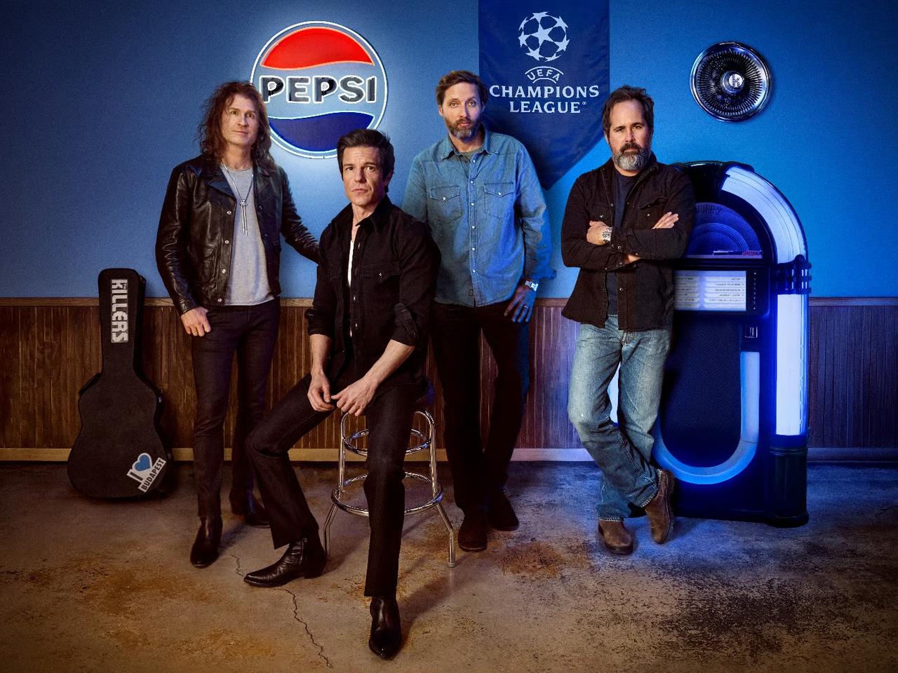 Şampiyonlar Ligi finalinde The Killers rüzgarı
