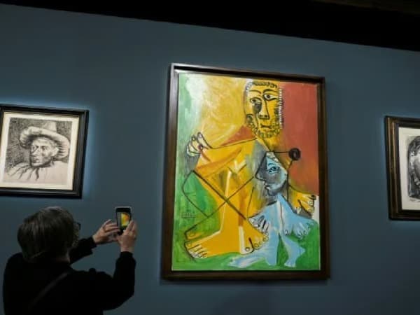 100 euroya Picasso tablosu kazandı