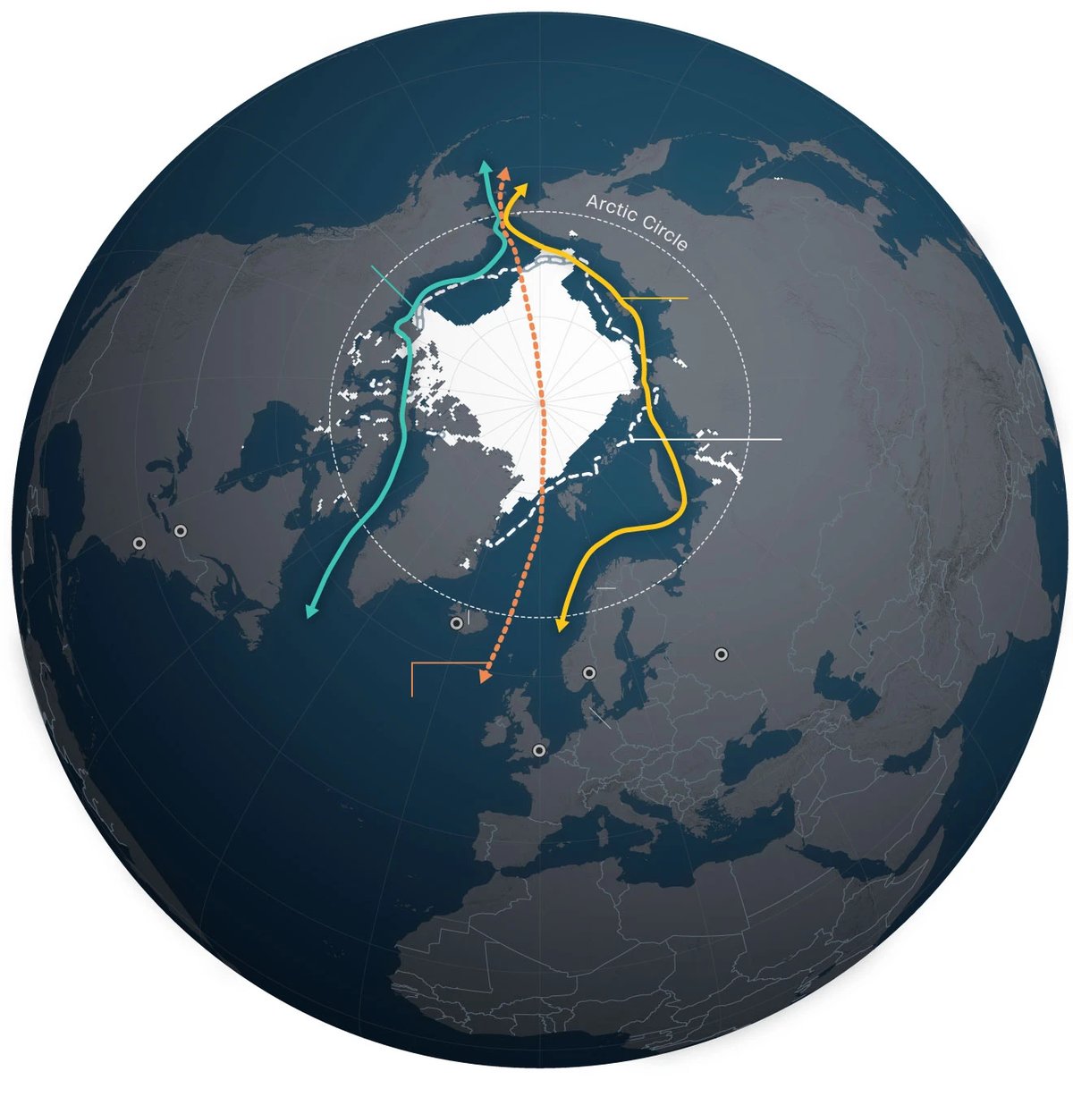 Arktik bölgesinde buzulların erimesiyle yeni rotaların açılması bekleniyor - CNN / Lou Robinson