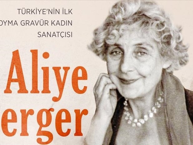 Türkiye'nin ilk oyma gravür kadın sanatçısı: Aliye Berger