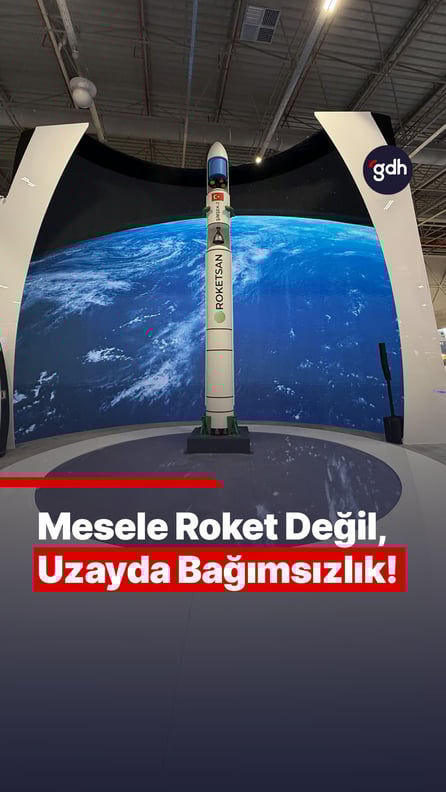Mesele roket değil, uzayda bağımsızlık!
