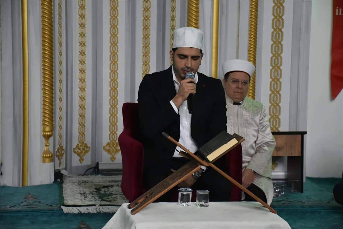Kur'an-ı Kerim ziyafeti programı düzenlendi