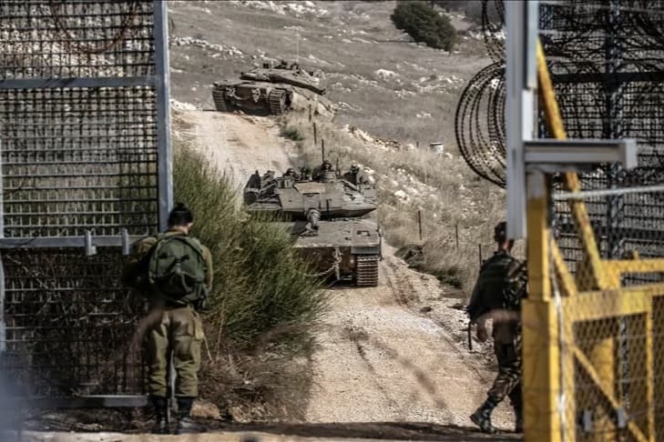 İsrail askerleri Dera'ya girdi
