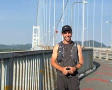 George Boanas Gazze için 2.400 kilometrelik parkurda