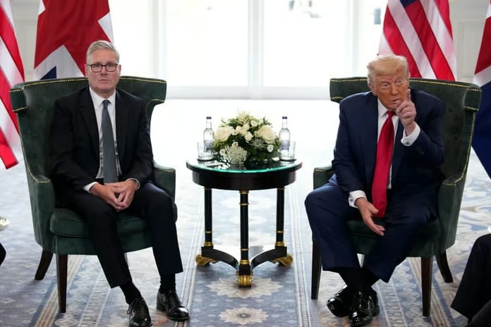 Donald Trump Starmer'i Filistin'i tanımaması için uyardı