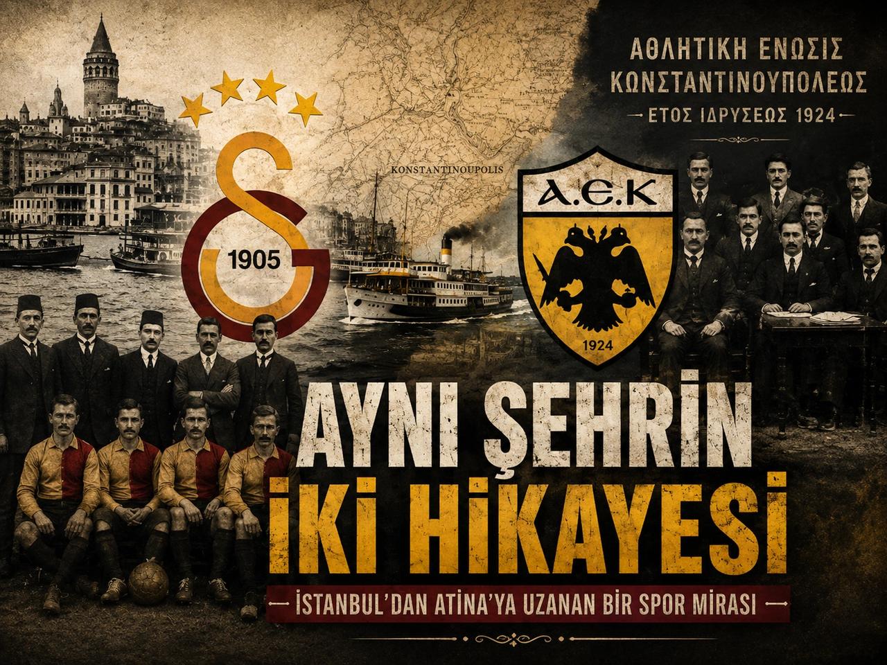 Galatasaray'ın Yunan rakibi AEK'nın İstanbul kökeni
