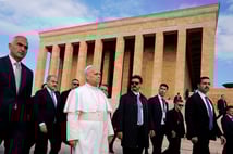 Papa 14. Leo, Anıtkabir’i ziyaret etti