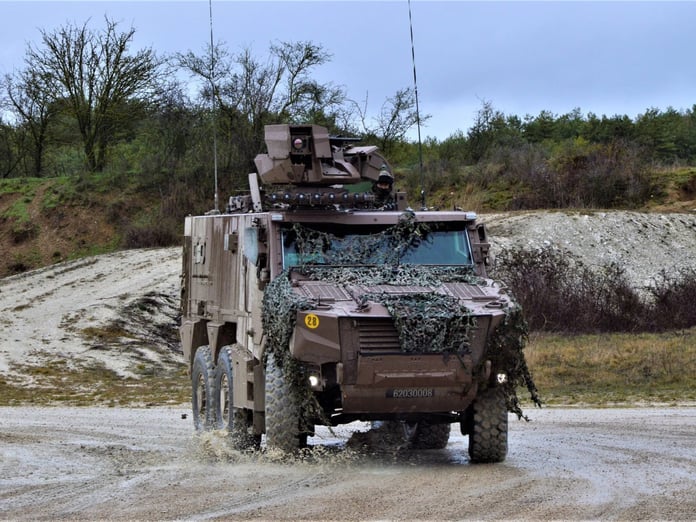 Belçika’nın ilk Griffon VBMR’si envantere katıldı