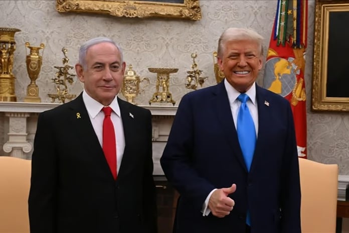 Trump'tan Netanyahu mesajı: Tam uyum içerisindeyiz