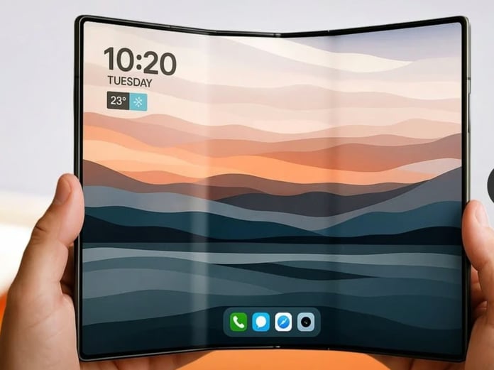 Samsung'un üçe katlanan telefonu sızdırıldı: İşte Galaxy G Fold