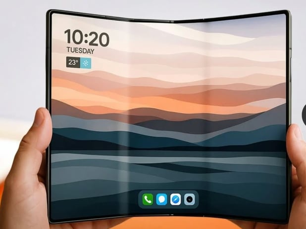 Samsung'un üçe katlanan telefonu sızdırıldı: İşte Galaxy G Fold