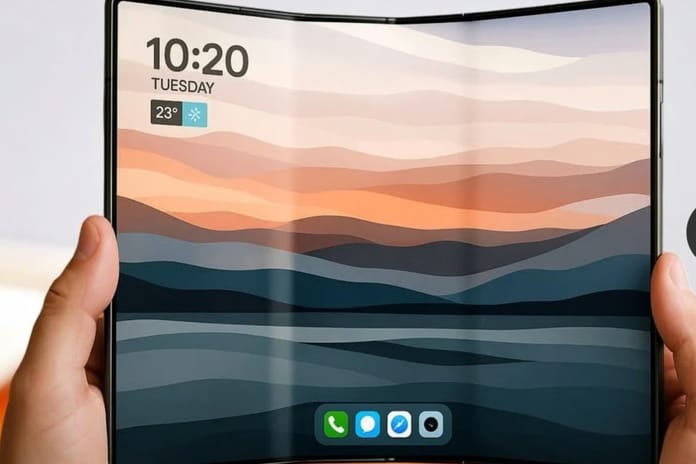 Samsung'un üçe katlanan telefonu sızdırıldı: İşte Galaxy G Fold