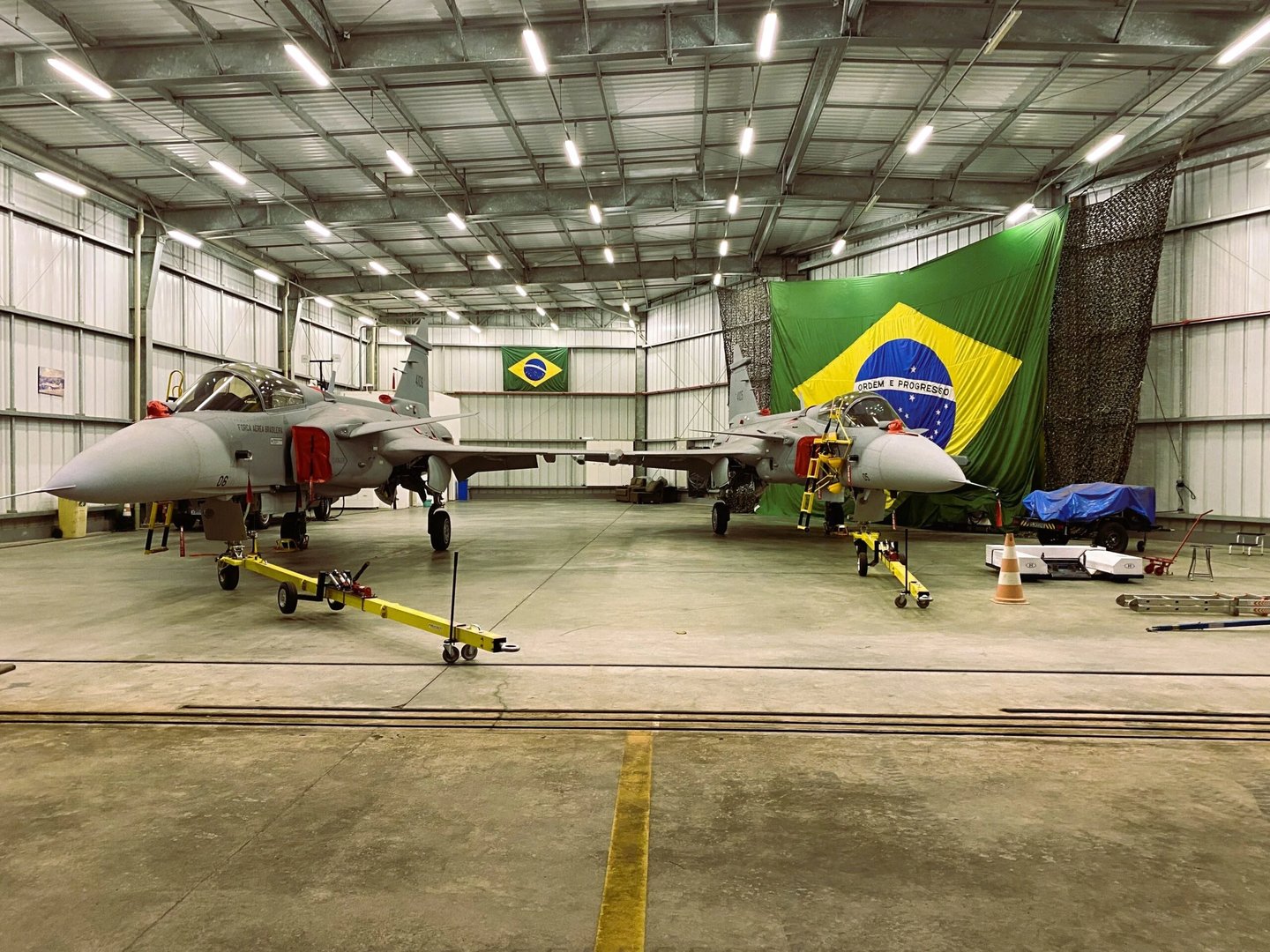 Gripen E savaş uçağı Görsel: Brezilya Hava Kuvvetleri