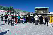 Beyaz cennette sömestr bereketi: Uludağ'da pistler doldu taştı 