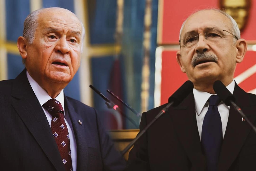MHP lideri Bahçeli ve Kemal Kılıçdaroğlu bir araya geldi 