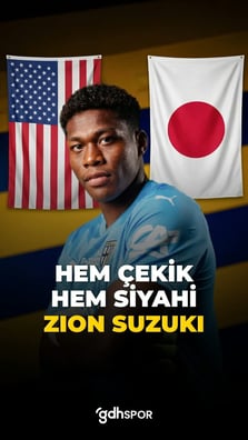 Hem çekik hem siyahi: Zion Suzuki